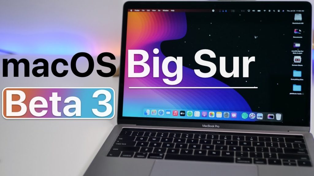 macOS Big Sur Beta 3