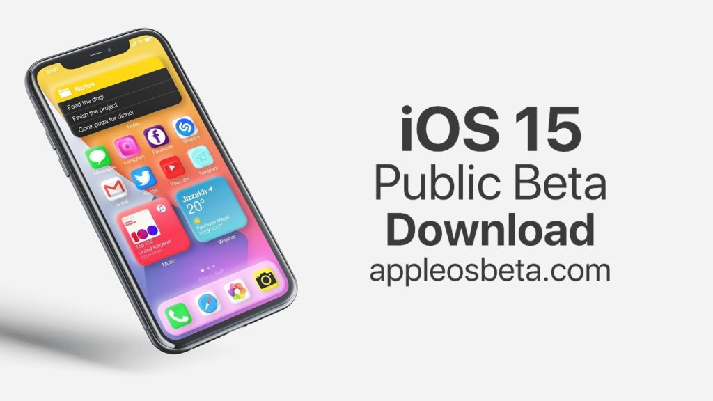 How to download iOS 15 Public Beta
