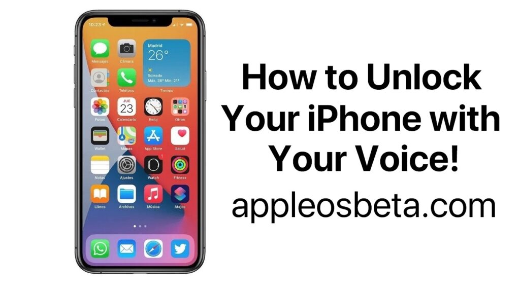 How to Unlock Your iPhone with Your Voice