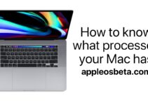 How to know what processor your Mac has