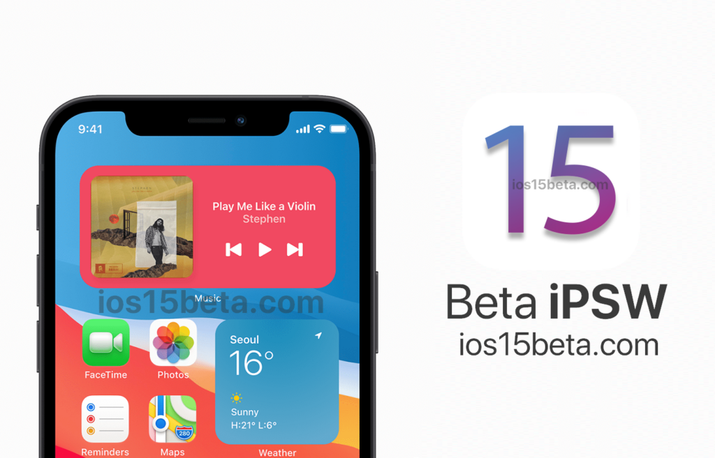 iOS 15 Beta Download Direct Links (IPSW)