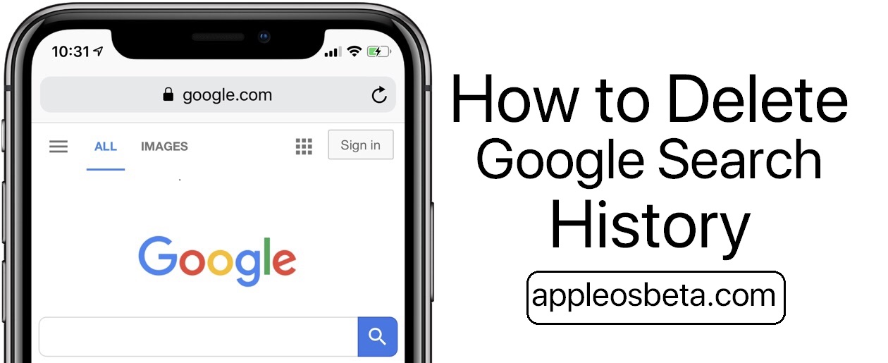 how to delete all google history on iphone