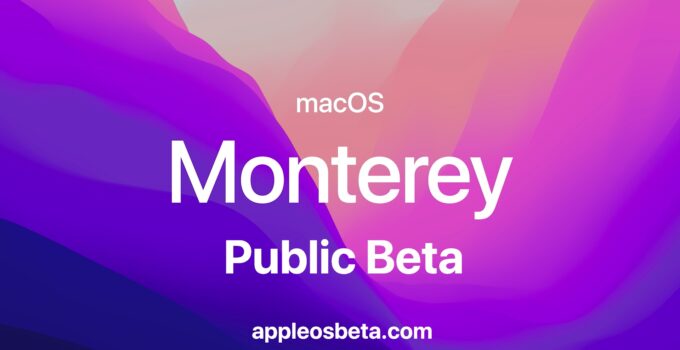 How to install macOS 12 Monterey Public Beta