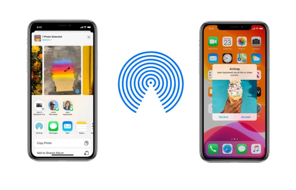 The fastest way to transfer data between Apple devices
