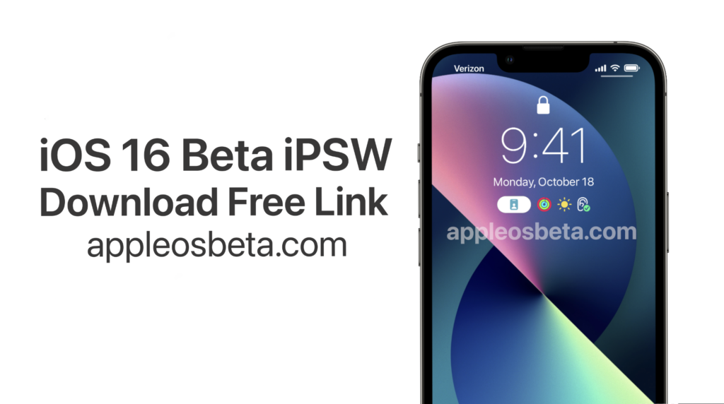 iOS 16 Beta iPSW Download Links