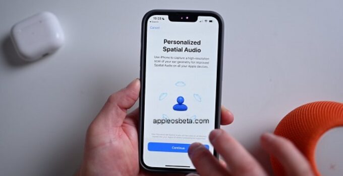 How to set up personalized spatial sound for AirPods?