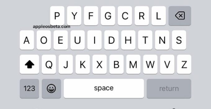 iOS 16 introduces a new keyboard layout for iPhone