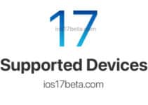 iOS 17 Supported Devices