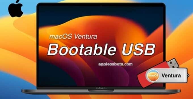 How do I download the full macOS Ventura installer to write to a flash drive?