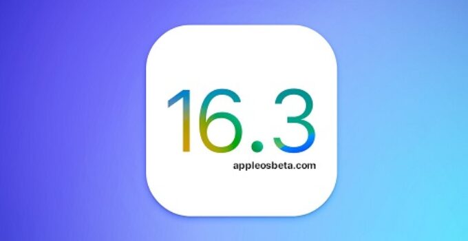 Second beta of iOS 16.3, iPadOS 16.3, watchOS 9.3 and tvOS 16.3