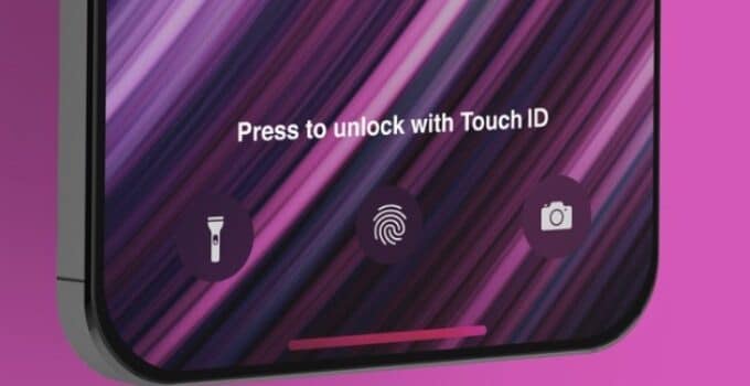 Apple continues to work on Touch ID under the iPhone screen