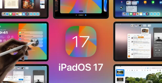 iPadOS 17 supports built-in webcams on external monitors