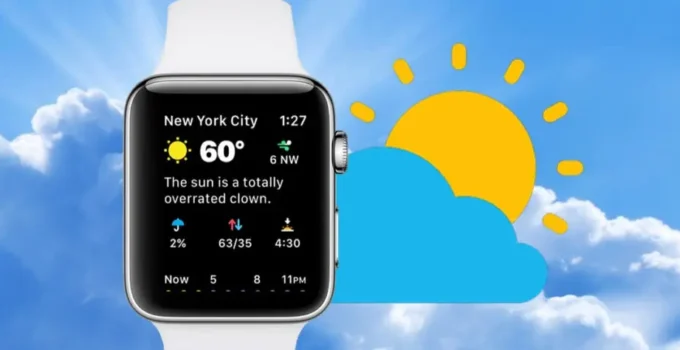 How to fix the weather complications bug on Apple Watch?